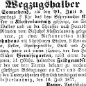 1877-07-13 Hdf Wegzeug Versteigerung Kaiser